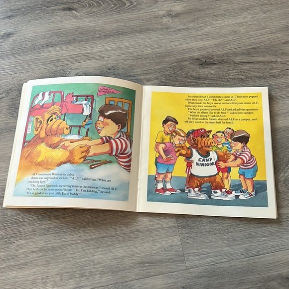 Vintage 1987 Alf story book - Picture 8 of 16